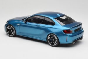 BMW M2 F87 Blue Metallic Minichamps 1:18 155026101 Metal - imagen 5 de 6