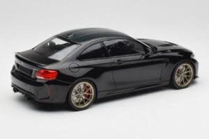 BMW M2 CS F87 Negro Metalizado Con Llantas Doradas Minichamps 1:18 155021021 Metal - imagen 2 de 6