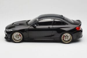 BMW M2 CS F87 Negro Metalizado Con Llantas Doradas Minichamps 1:18 155021021 Metal - imagen 3 de 6
