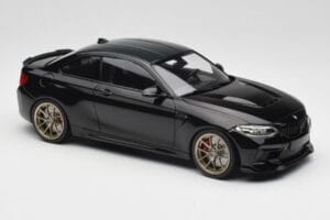 BMW M2 CS F87 Negro Metalizado Con Llantas Doradas Minichamps 1:18 155021021 Metal - imagen 4 de 6