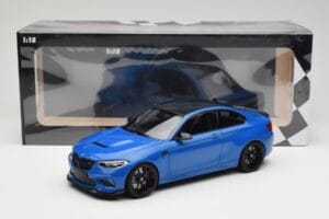 BMW M2 CS F87 Azul Metalizado Con Llantas Negras Minichamps 1:18 155021022 Metal - imagen 6 de 6