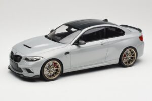 BMW M2 CS F87 Plata con llantas doradas Minichamps 1:18 155021028 Metal