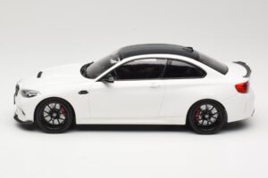 BMW M2 CS F87 Blanco con llantas negras Minichamps 1:18 155021025 Metal - imagen 3 de 6