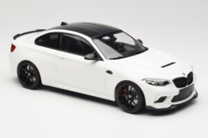 BMW M2 CS F87 Blanco con llantas negras Minichamps 1:18 155021025 Metal - imagen 4 de 6
