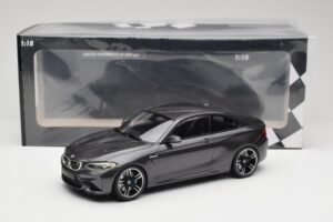 BMW M2 F87 Grey Metallic Minichamps 1:18 155026102 Metal - imagen 6 de 6