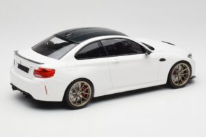 BMW M2 F87 CS Alpine White Llantas Doradas Minichamps 1:18 155021020 Metal - imagen 2 de 6