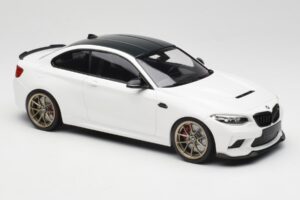 BMW M2 F87 CS Alpine White Llantas Doradas Minichamps 1:18 155021020 Metal - imagen 4 de 6