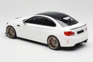 BMW M2 F87 CS Alpine White Llantas Doradas Minichamps 1:18 155021020 Metal - imagen 5 de 6