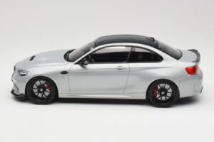 BMW M2 F87 CS Hockenheim Silver Llantas Negras Minichamps 1:18 155021024 Metal - imagen 3 de 6