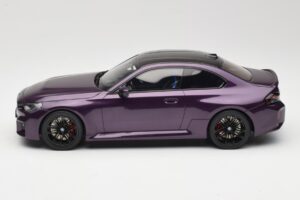 BMW M2 G87 Twilight Purple GT Spirit 1:18 GT946 Resina - imagen 3 de 6