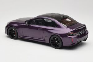BMW M2 G87 Twilight Purple GT Spirit 1:18 GT946 Resina - imagen 5 de 6