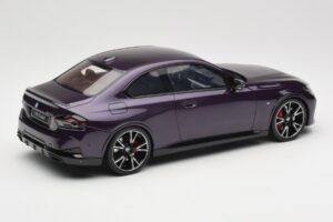 BMW M240i G42 Thundernight Metallic GT Spirit 1:18 GT504 Resina - imagen 2 de 6