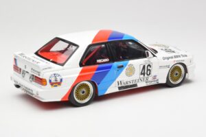 BMW M3 E30 #46 R. Ravaglia / E. Pirro WTCC Calder Park 1987 Minichamps 1:18 180872046-O Metal - imagen 3 de 8