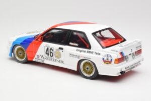 BMW M3 E30 #46 R. Ravaglia / E. Pirro WTCC Calder Park 1987 Minichamps 1:18 180872046-O Metal - imagen 7 de 8