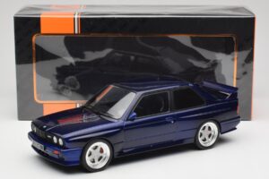 BMW M3 E30 Macau Blue IXO 1:18 18CMC122 Metal - imagen 6 de 6