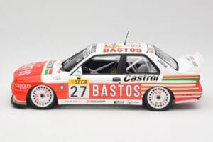 BMW M3 E30 #27 Bigazzi Team S. Soper / A. Hahne 4th Place 24 Hours of Spa 1990 Minichamps 1:18 155902027 Metal - imagen 3 de 6