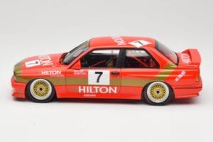 BMW M3 E30 #7 D. Quester 2nd Place Guia Race Macau 1987 Minichamps 1:18 155872007 Metal - imagen 3 de 6