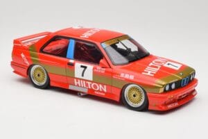 BMW M3 E30 #7 D. Quester 2nd Place Guia Race Macau 1987 Minichamps 1:18 155872007 Metal - imagen 4 de 6