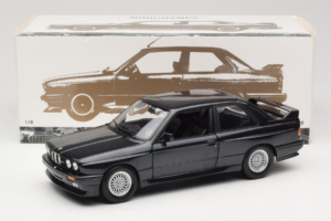 BMW M3 E30 Sport Evolution Blue Metallic Minichamps 1:18 180020308 Metal - imagen 8 de 8