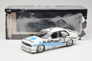 BMW M3 E30 Team Schnitzer #8 O. Manthey DTM 1988 Minichamps 1:18 155882008 Metal - imagen 6 de 6