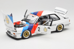 BMW M3 E30 Warsteiner #2 E. van de Poele DTM Champion 1987 Minichamps 1:18 80430396026-O1 Metal - imagen 2 de 9