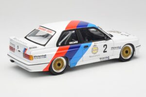 BMW M3 E30 #2 Warsteiner E. van de Poele DTM Champion 1987 Minichamps 1:18 80430396026-O Metal - imagen 3 de 8