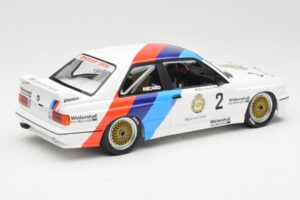 BMW M3 E30 Zackspeed #2 E. van de Poele Champion DTM 1987 Minichamps 1:18 155872002 Metal - imagen 2 de 6