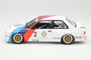 BMW M3 E30 Zackspeed #2 E. van de Poele Champion DTM 1987 Minichamps 1:18 155872002 Metal - imagen 3 de 6