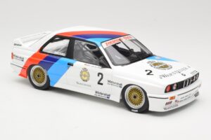 BMW M3 E30 Zackspeed #2 E. van de Poele Champion DTM 1987 Minichamps 1:18 155872002 Metal - imagen 4 de 6