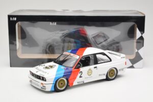 BMW M3 E30 Zackspeed #2 E. van de Poele Champion DTM 1987 Minichamps 1:18 155872002 Metal - imagen 6 de 6