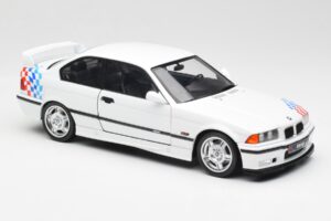 BMW M3 E36 Lightweight Blanco Solido 1:18 S1803903 Metal - imagen 6 de 8