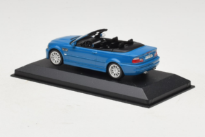 BMW M3 E46 Descapotable Azul Minichamps 1:43 BMW015 Metal - imagen 3 de 4
