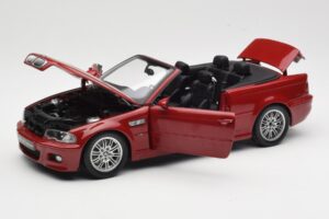 BMW M3 E46 Descapotable Rojo Kyosho 1:18 08505R Metal - imagen 2 de 8