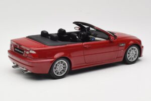 BMW M3 E46 Descapotable Rojo Kyosho 1:18 08505R Metal - imagen 3 de 8