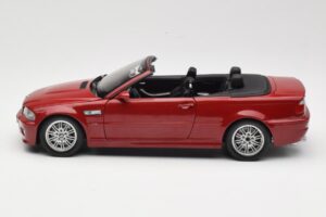 BMW M3 E46 Descapotable Rojo Kyosho 1:18 08505R Metal - imagen 4 de 8