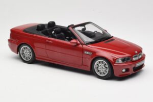 BMW M3 E46 Descapotable Rojo Kyosho 1:18 08505R Metal - imagen 6 de 8