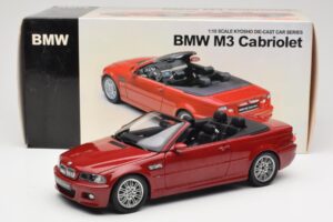 BMW M3 E46 Descapotable Rojo Kyosho 1:18 08505R Metal - imagen 8 de 8