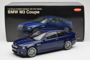 BMW M3 E46 Azul Kyosho 1:18 08503BL Metal - imagen 8 de 8
