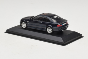 BMW M3 E46 Azul Oscuro Minichamps 1:43 80420009763-R1 Metal - imagen 3 de 4