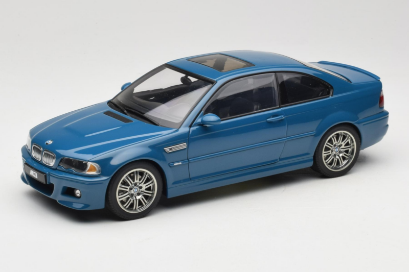 BMW M3 E46 Laguna Seca Blue AUTOart 1:18 70544 Metal