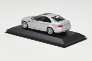 BMW M3 E46 Plata Minichamps 1:43 BMW013 Metal - imagen 3 de 4