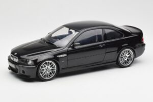 BMW M3 E46 CSL Negro Kyosho 1:18 80430302736 Metal