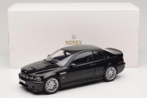BMW M3 E46 CSL Sapphire Black Norev 1:18 183017 Metal - imagen 8 de 8