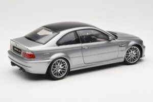 BMW M3 E46 CSL Plata Kyosho 1:18 08506S Metal - imagen 3 de 8