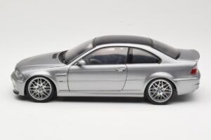BMW M3 E46 CSL Plata Kyosho 1:18 08506S Metal - imagen 4 de 8