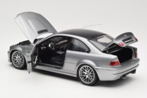 BMW M3 E46 CSL Plata Kyosho 1:18 08506S Metal - imagen 5 de 8