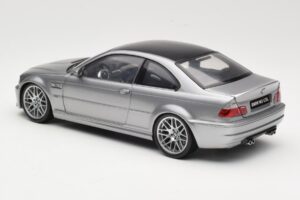 BMW M3 E46 CSL Plata Kyosho 1:18 08506S Metal - imagen 7 de 8