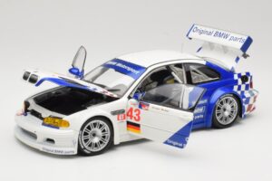 BMW M3 E46 GTR #24 D. Muller / J. Muller / H.-J. Stuck ALMS 2001 Minichamps 1:18 80430139184 Metal - imagen 2 de 8