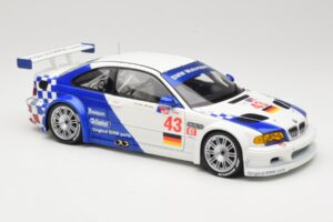 BMW M3 E46 GTR #24 D. Muller / J. Muller / H.-J. Stuck ALMS 2001 Minichamps 1:18 80430139184 Metal - imagen 6 de 8