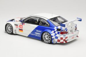 BMW M3 E46 GTR #24 D. Muller / J. Muller / H.-J. Stuck ALMS 2001 Minichamps 1:18 80430139184 Metal - imagen 7 de 8